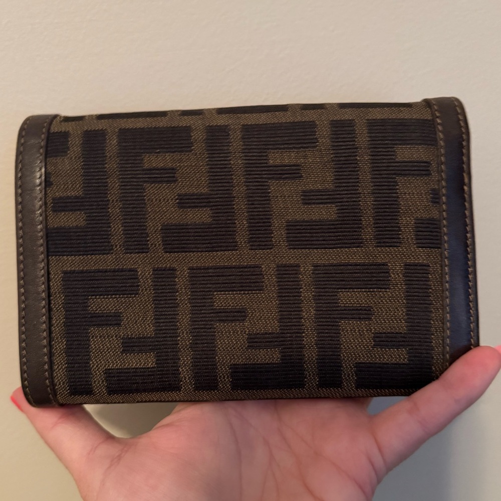 Fendi Zucca Compact Wallet - Picture 2 of 8